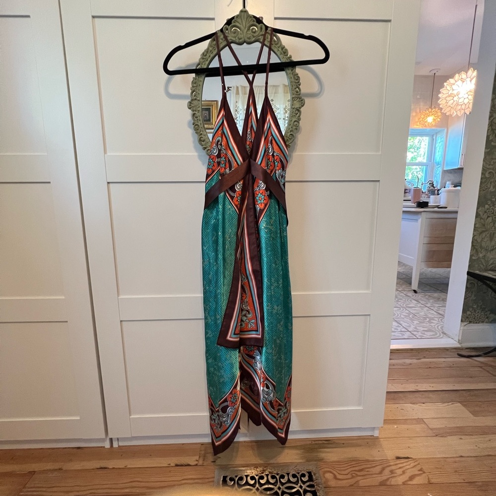 Vintage Avon kerchief dress size S